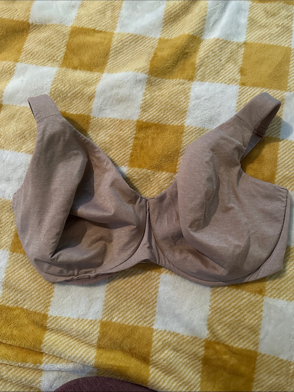 AISILIN Everyday Wireless Full-Coverage Bra in Taupe
